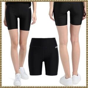 DKNY Sport High Waist Bike Shorts Black Small